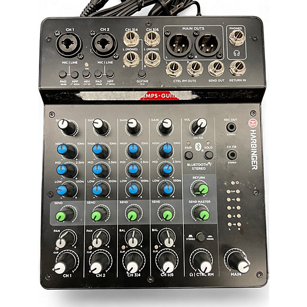Used Harbinger LV8 Unpowered Mixer