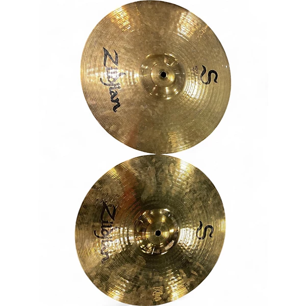 Used Zildjian 14in S Family ROCK Hi-Hats Pair Cymbal