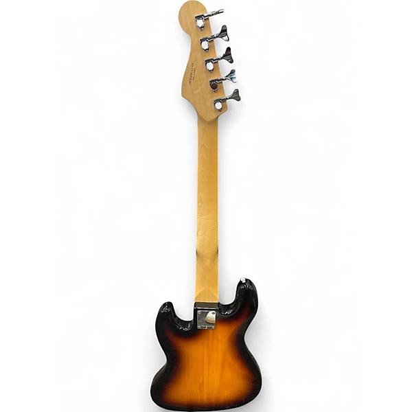 Used Squier Jazz Bass 2 Tone Sunburst Solid Body Electric Guitar 6 Used Squier Jazz Bass 2 Tone Sunburst Solid Body Electric Guitar