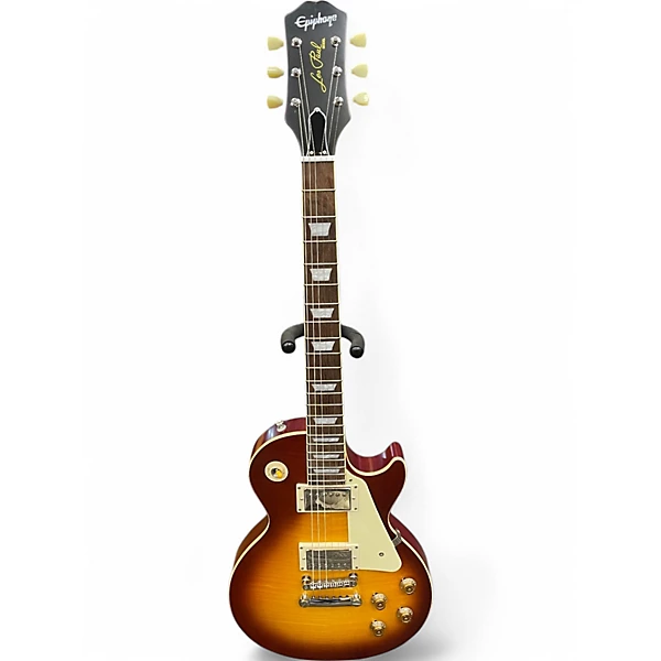 Used Epiphone LES PAUL 59 OUTFIT 2 Color Sunburst Solid Body Electric Guitar