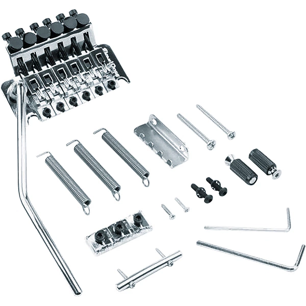 Floyd Rose Original Series Tremolo Bridge with R2 Nut Chrome